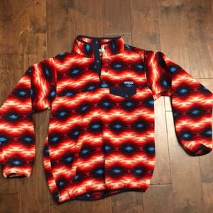 Patagonia women’s synchilla fleece snap pullover